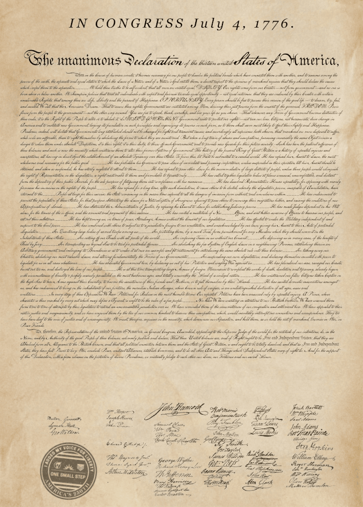 Declaration of Independence