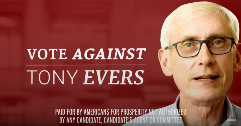 Vote against Tony Evers