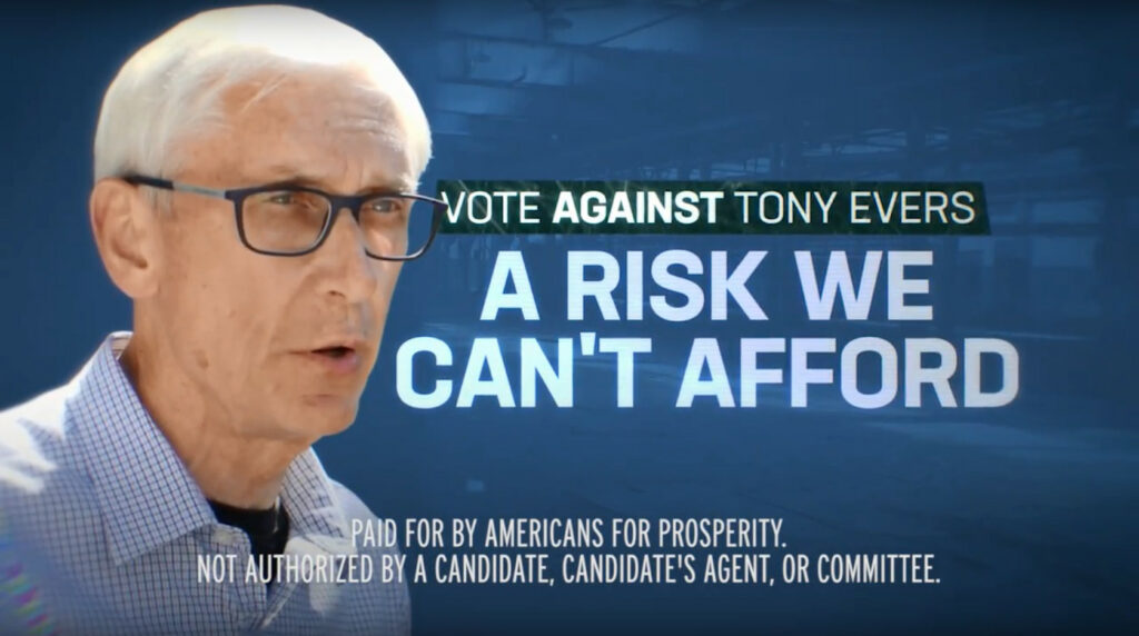Vote against Tony Evers