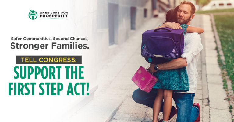 First Step Act support promo