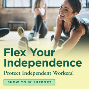 Flex your independence and show your support for independent workers