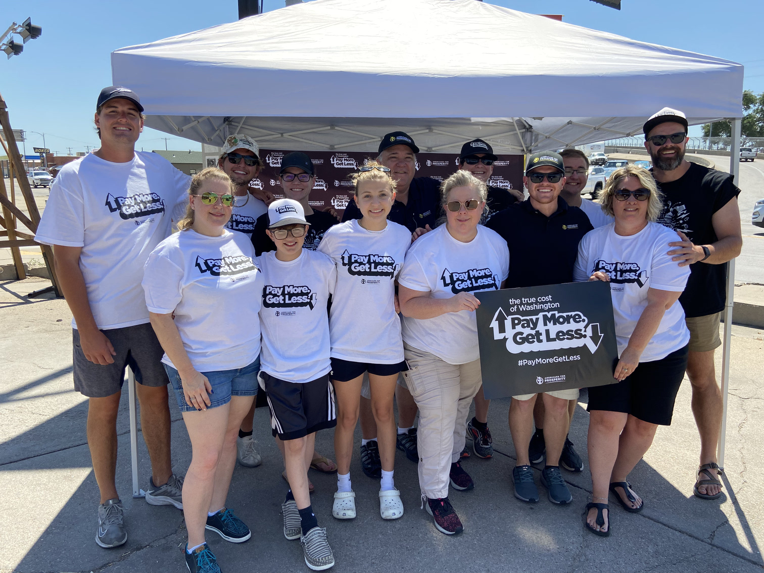 To answer why inflation is increasing and combat the high cost of gas in 2022, AFP's True Cost of Washington Tour has been inviting lawmakers to join them at rollback events where staff and volunteers cut the price of gas and groceries for constituents.