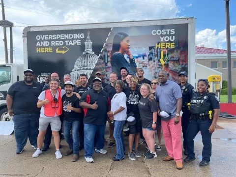 AFP-Arkansas staff and volunteers showed Washington how it can make gas and haircuts more affordable at their True Cost of Washington events across the state. All Congress needs to do is end wasteful spending!