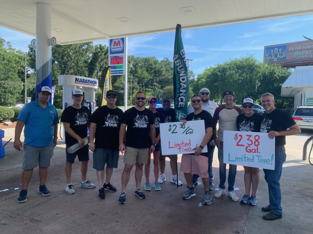 AFP-Florida staff and volunteers spent August 2022 highlighting how reckless government spending is driving inflation and high prices at the pump.