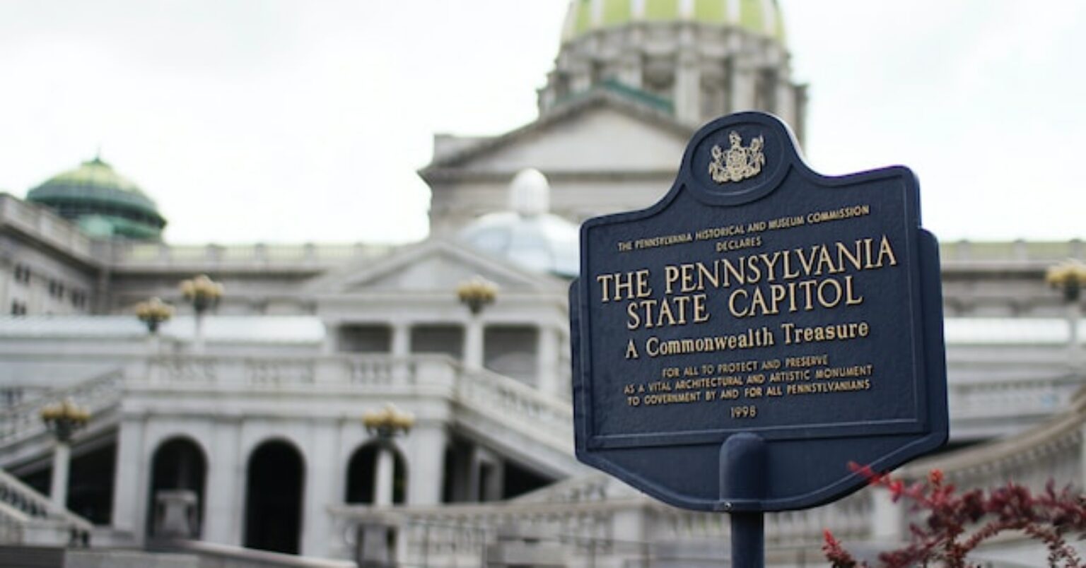 Pennsylvania state capitol. The governor's budget proposal includes line-item appropriations that could be an inspiration to Congress as it cleans up its budgeting process.