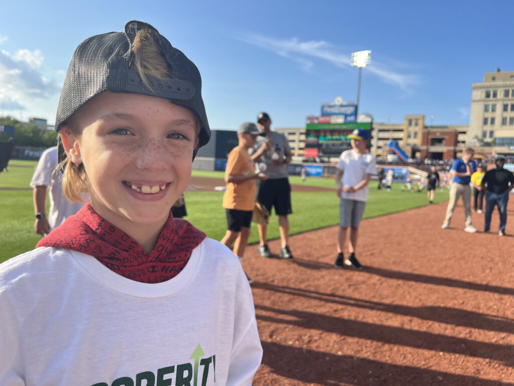 Prosperity Is Possible hits home run with fans at Akron RubberDucks game