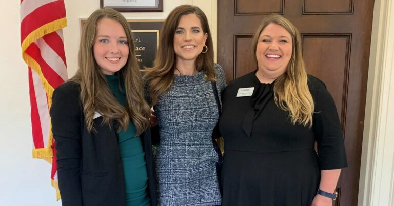 Capitol Conference 2023 embodies the importance of speaking face-to-face with lawmakers. Pictured: Rep. Nancy Mace with AFP-South Carolina State Director Candance Carroll and a staffer.